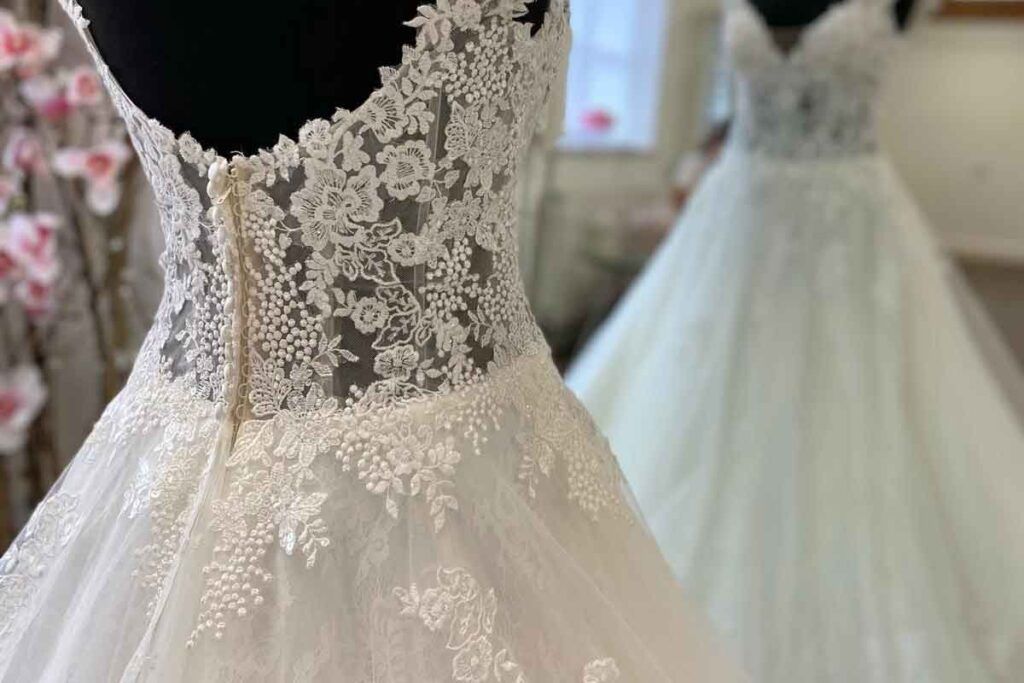 How To Store A Wedding Dress LJ Bridal Collection Wedding Dress Outlet Bridal Boutique